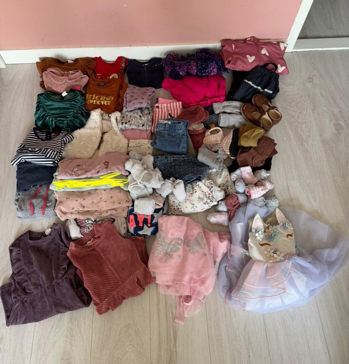 Kledingpakket meisje 86/92, Kinderen en Baby's, Ophalen of Verzenden, Zo goed als nieuw