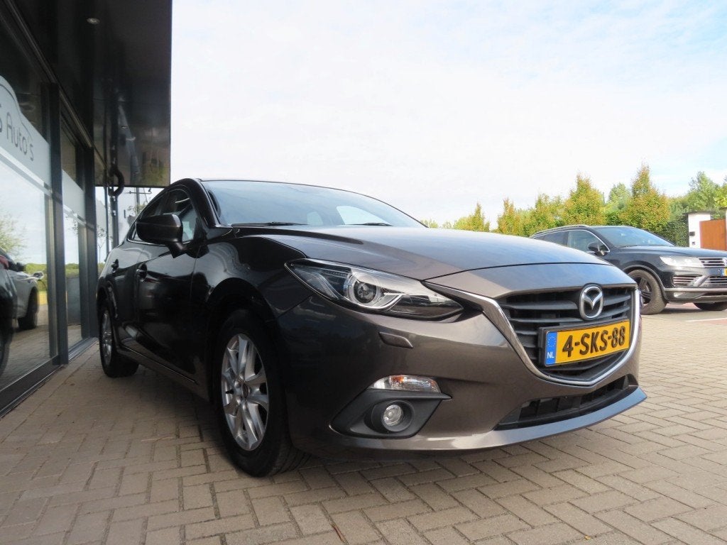 Mazda 3 2.0 TS+ Ecc Cruise Navi Pdc 2013, Gebruikt, 4 cilinders, Bruin, Bedrijf