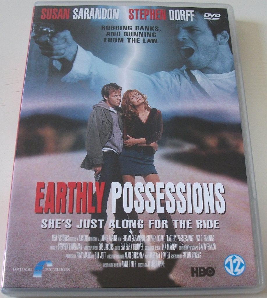 Dvd *** EARTHLY POSSESSIONS *** Running from the law..., Engels, Nederlands, Overige genres, Ophalen of Verzenden