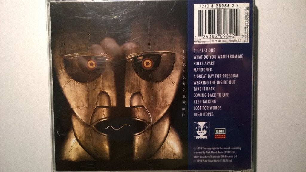 Pink Floyd - The Division Bell, Ophalen of Verzenden, Zo goed als nieuw, Poprock