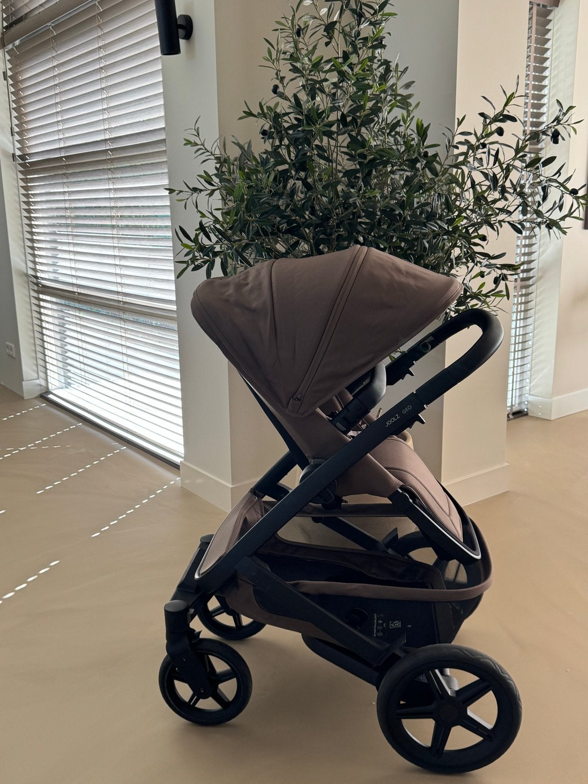 Joolz Geo 3-zo goed als nieuw inc. accessoires - hazel brown, Ophalen, Zo goed als nieuw, Combiwagen, Met reiswieg
