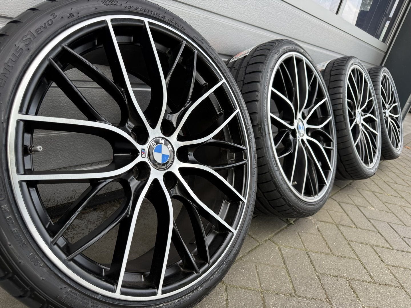 20 inc BMW 405M 3 4 serie F30 F31 F33 F36 Grand Coupe velgen, Gebruikt, -, -, Banden en Velgen