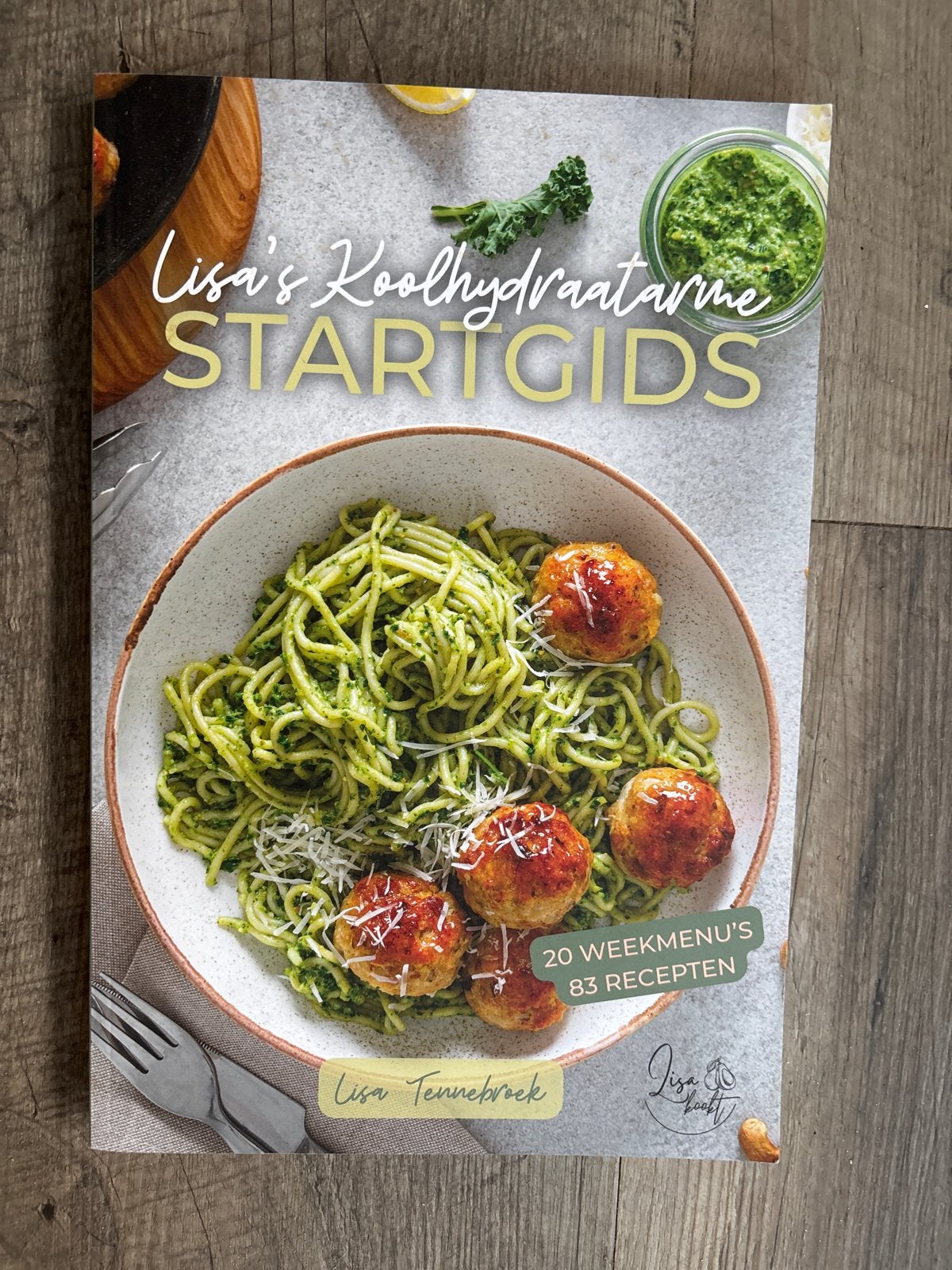 Lisa's Koolhydraatarme Startgids - Kookboek, Boeken, Kookboeken, Hoofdgerechten, Ophalen of Verzenden, Zo goed als nieuw, Gezond koken
