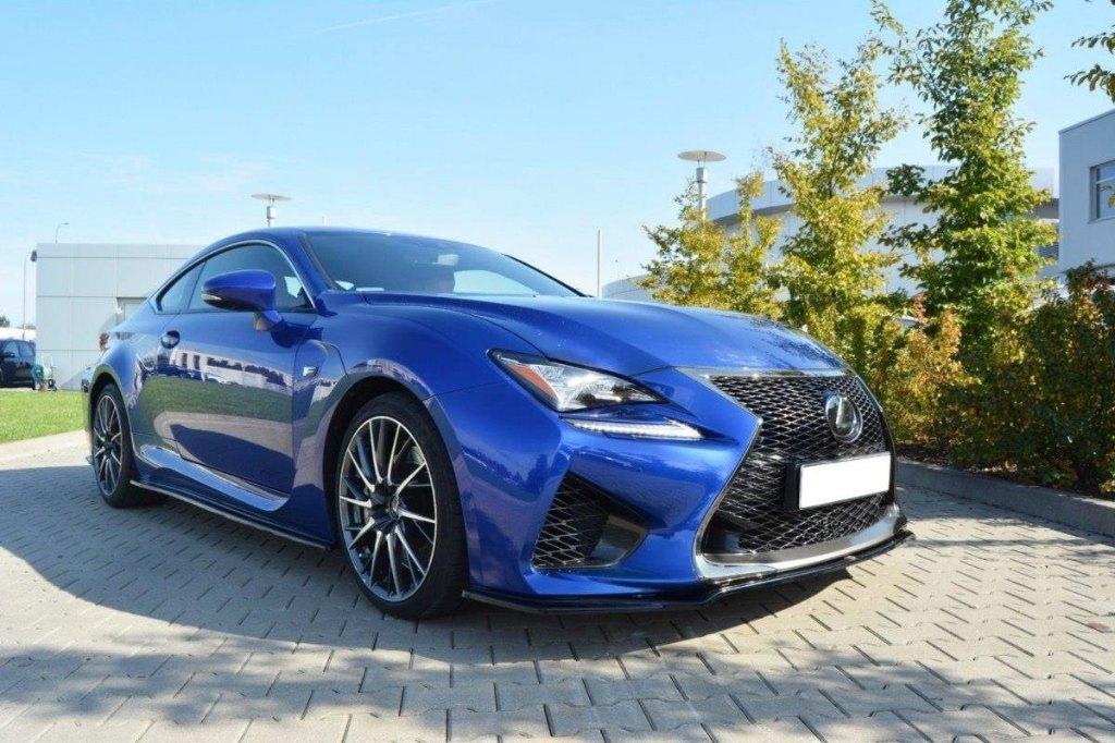 Voorlip sideskirt diffuser spoiler Lexus RCF RC F RC-F 14-18