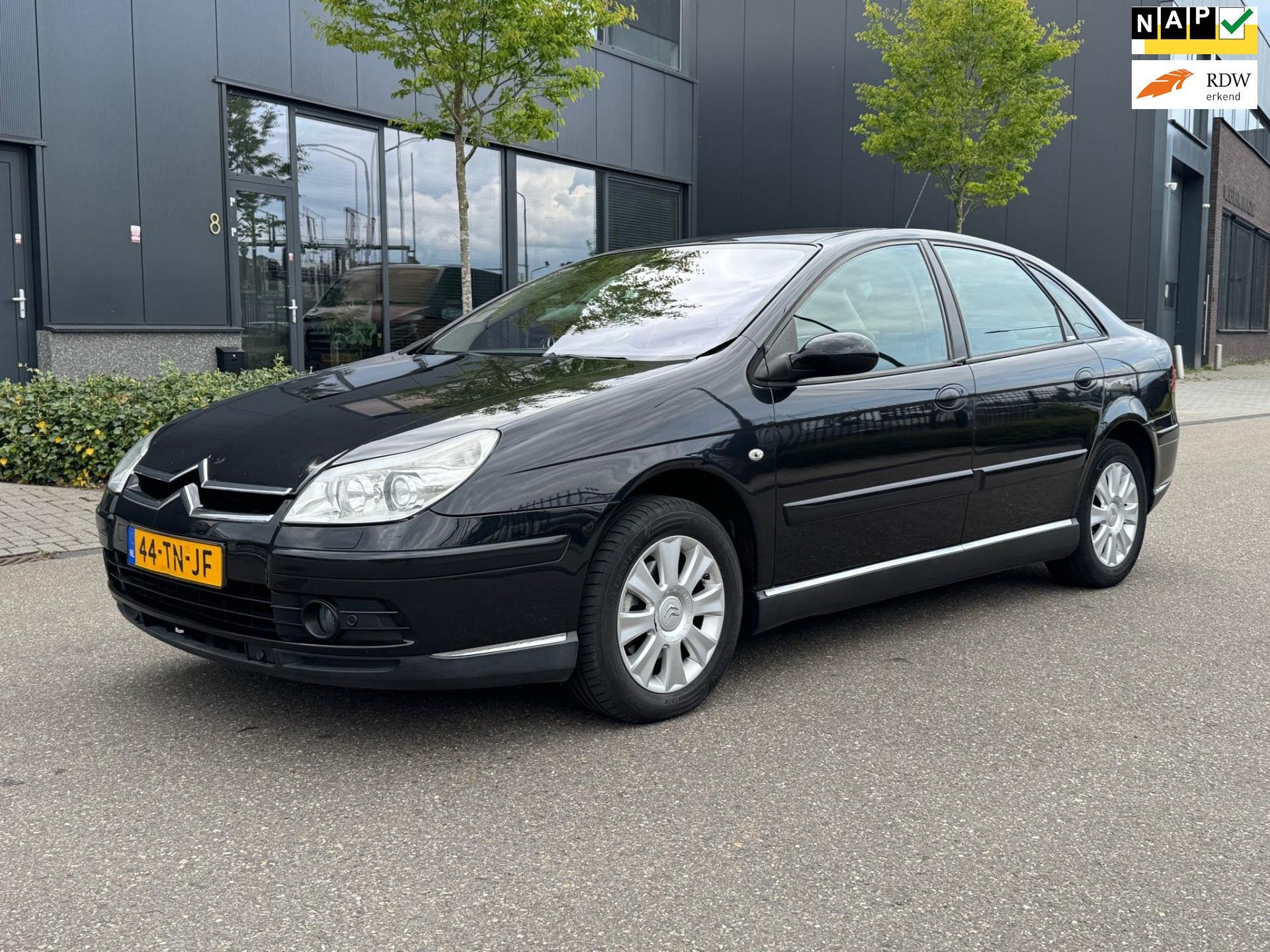 Citroen C5 2.0 HDIF Exclusive VERSNELLINGSBAK NIET 100%, Auto's, Citroën, Gebruikt, 4 cilinders, Zwart, Diesel