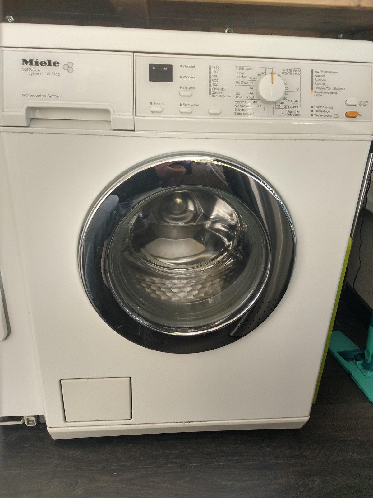 Miele wasmachine en Miele droger €100,00 als set, Ophalen, Gebruikt, 85 tot 90 cm, 1200 tot 1600 toeren