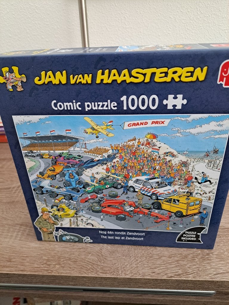 Te koop Jan van Haasteren legpuzzel 1000 stukjes., Ophalen of Verzenden, 500 t/m 1500 stukjes, Zo goed als nieuw