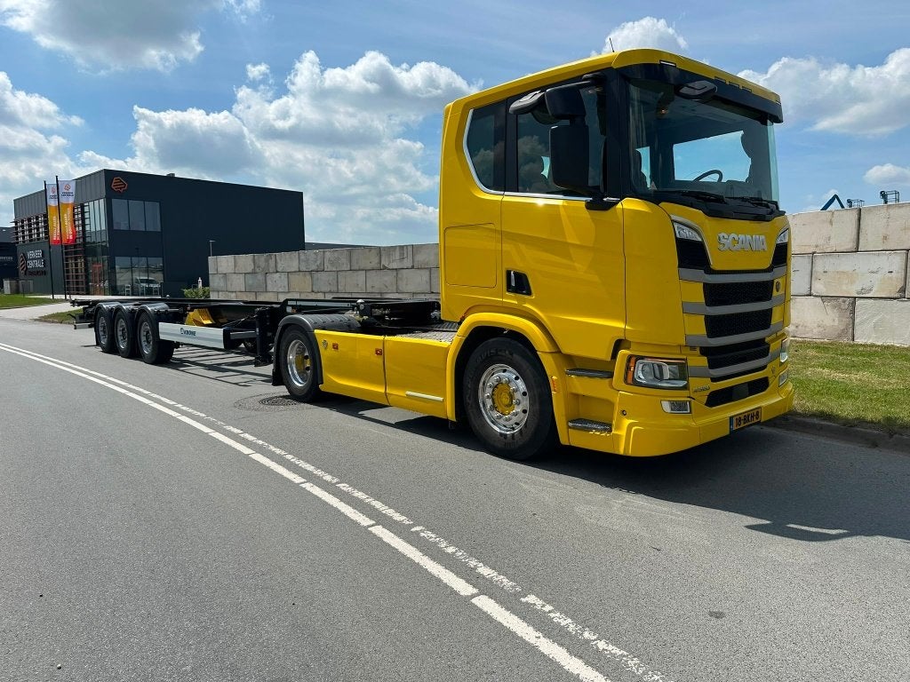 Scania R520, Automaat, Scania, 520 pk, Geel