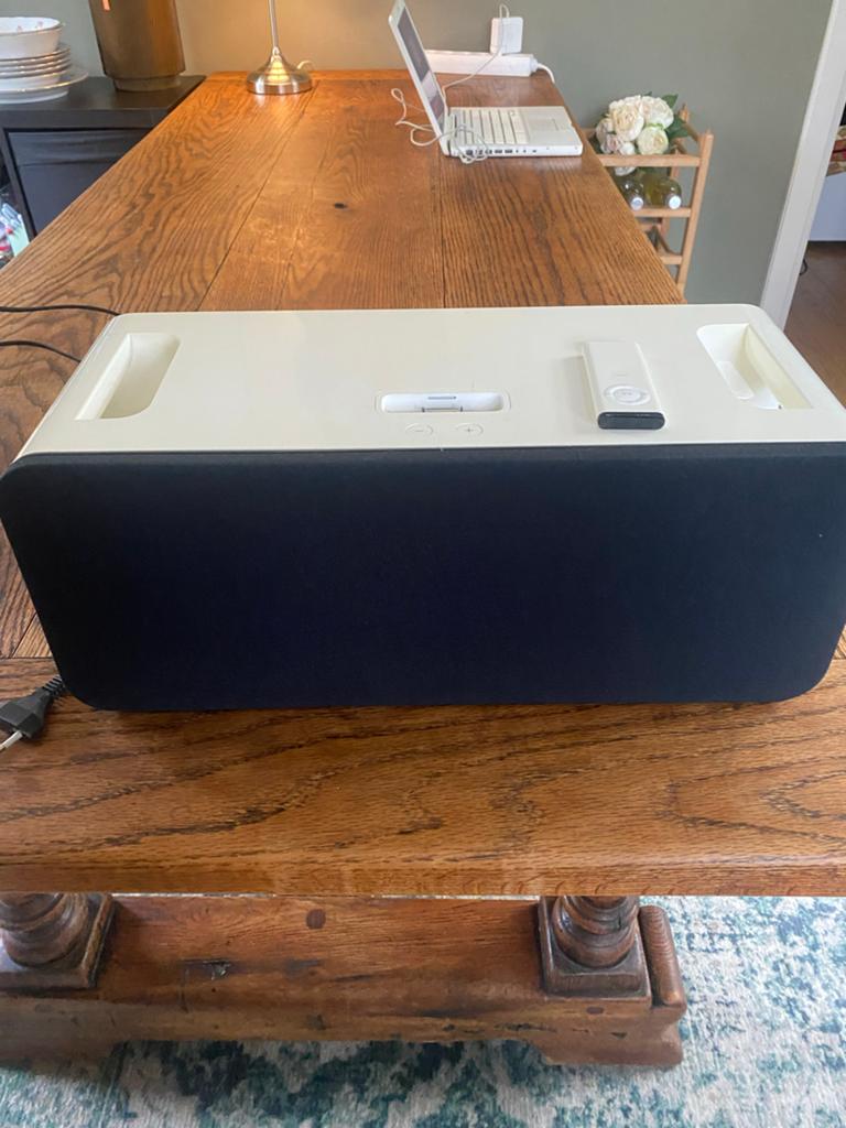 Apple iPod Hi-Fi Speaker Dock met Afstandsbediening, Gebruikt, Overige typen, 60 tot 120 watt, Ophalen