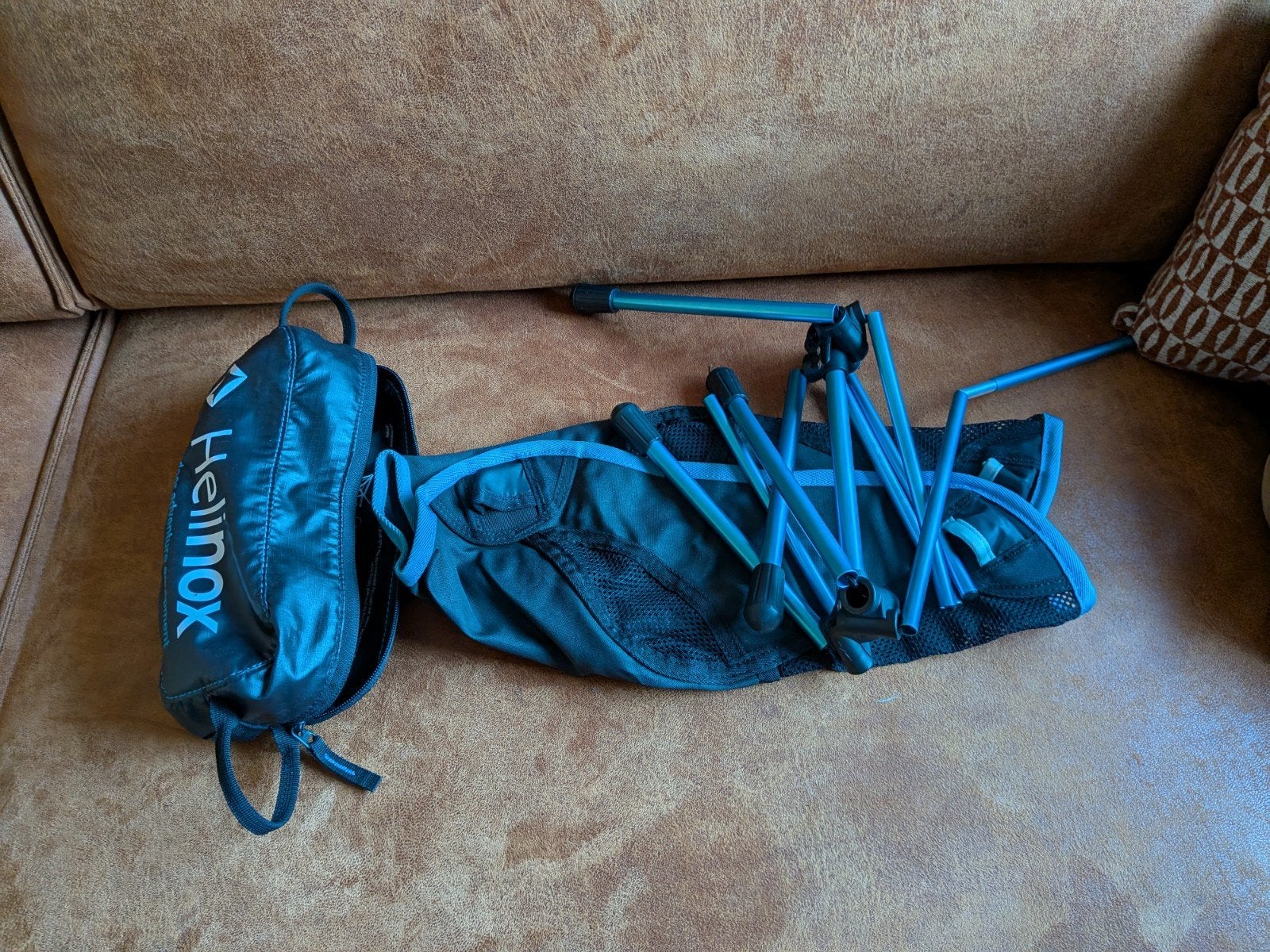 Helinox Campingstoel kids - Compact en Lichtgewicht, Ophalen of Verzenden, Zo goed als nieuw, Campingstoel