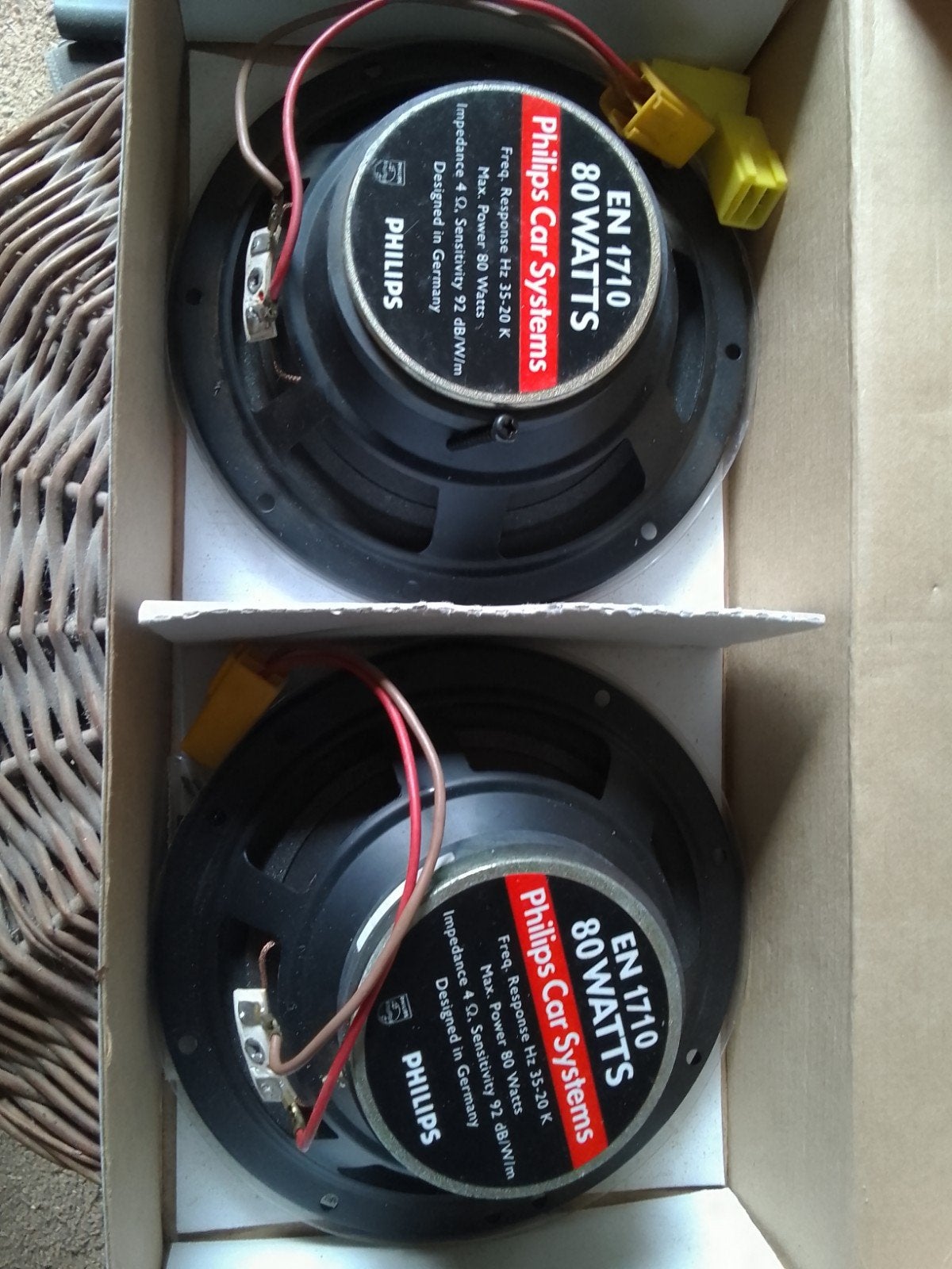 Philips EN1710 80W 165mm Car Speakers (Nieuw), Auto diversen, Autospeakers, Ophalen