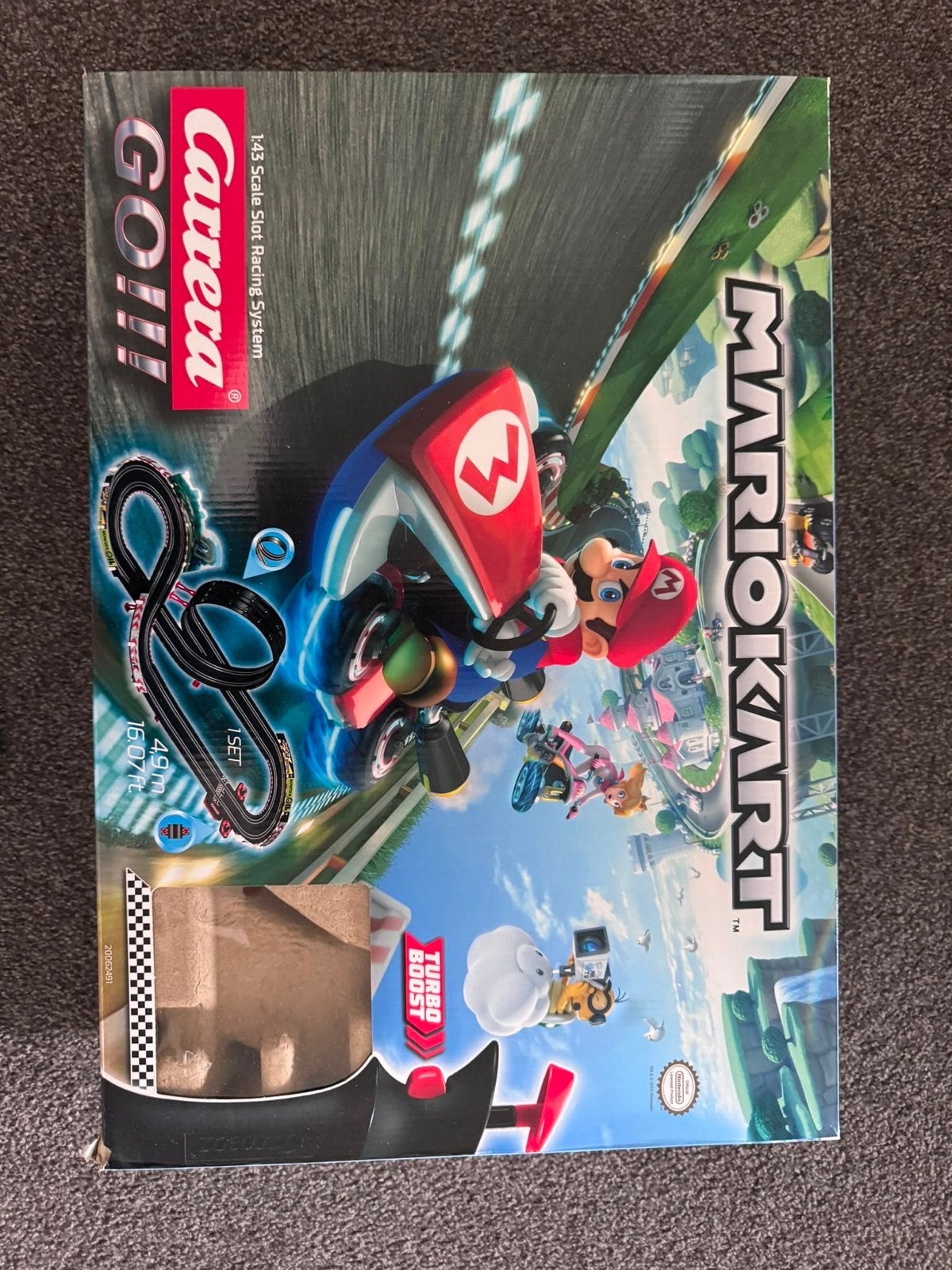 Carrera GO!!! Mario Kart Racebaan met 2 extra auto's, Ophalen, Carrera, Elektrisch, Racebaan