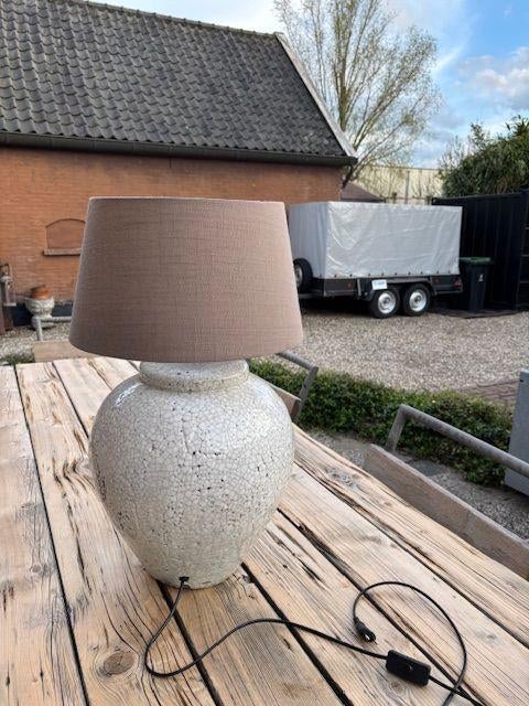 Tafellamp pot vaas model groot mooi, Huis en Inrichting, Lampen | Tafellampen, Ophalen, Zo goed als nieuw, 50 tot 75 cm