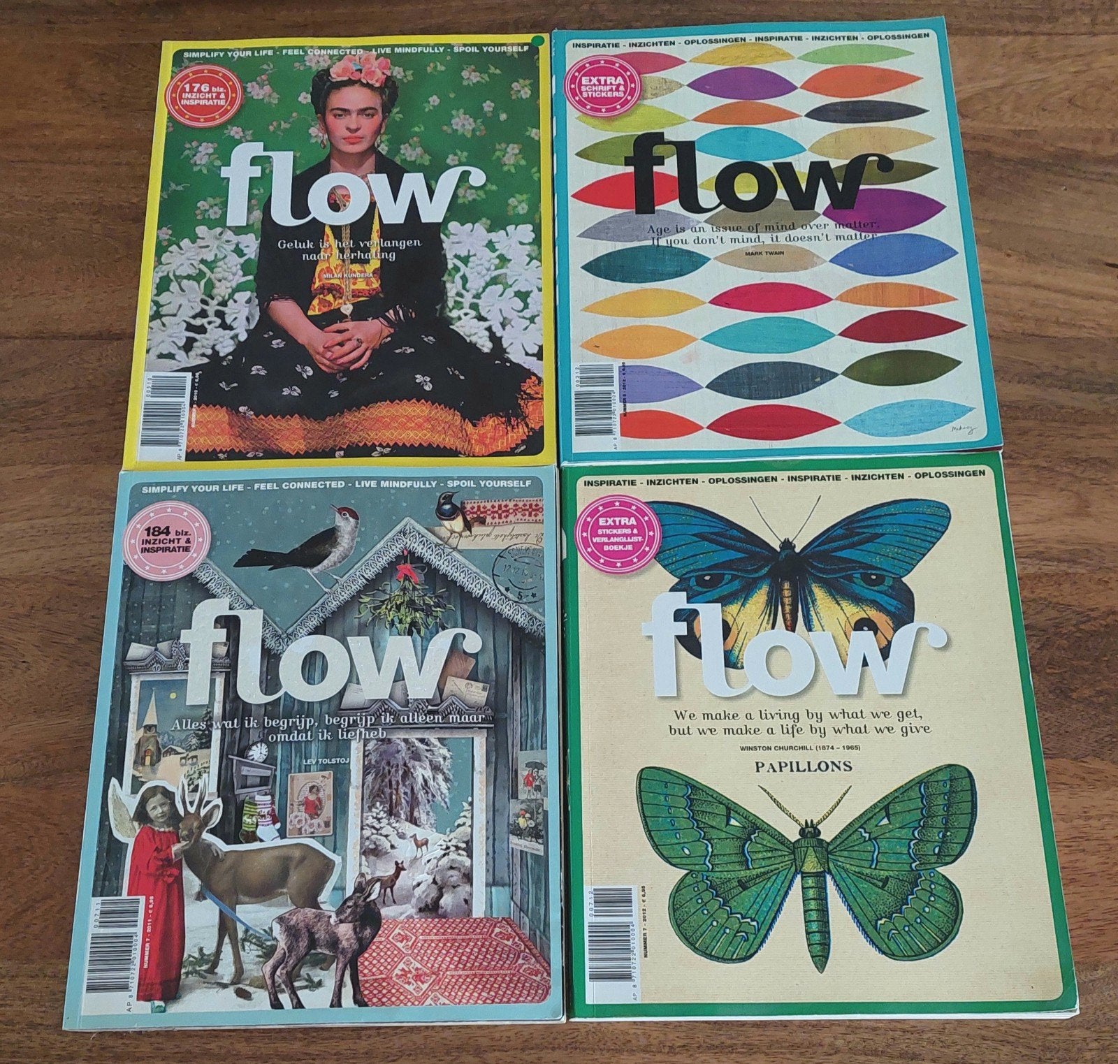 Flow Magazine, 4 stuks, Boeken, Ophalen of Verzenden, Gelezen