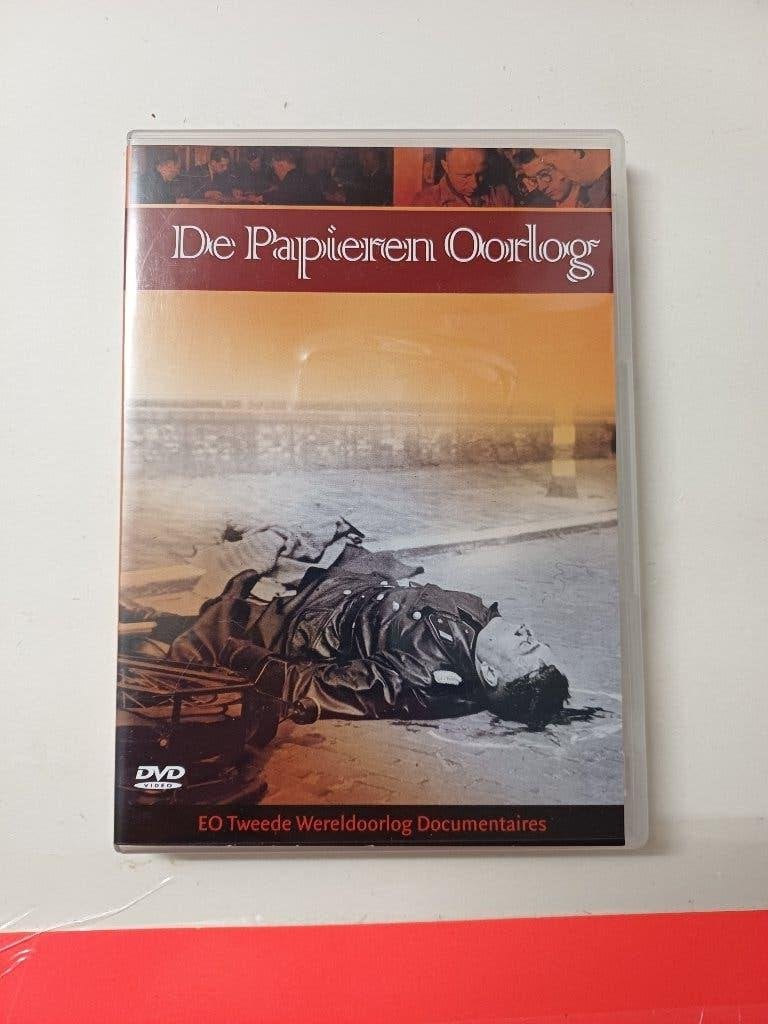 DVD - De Papieren Oorlog - EO Tweede Wereldoorlog, Alle leeftijden, Ophalen of Verzenden, Zo goed als nieuw, Oorlog of Misdaad