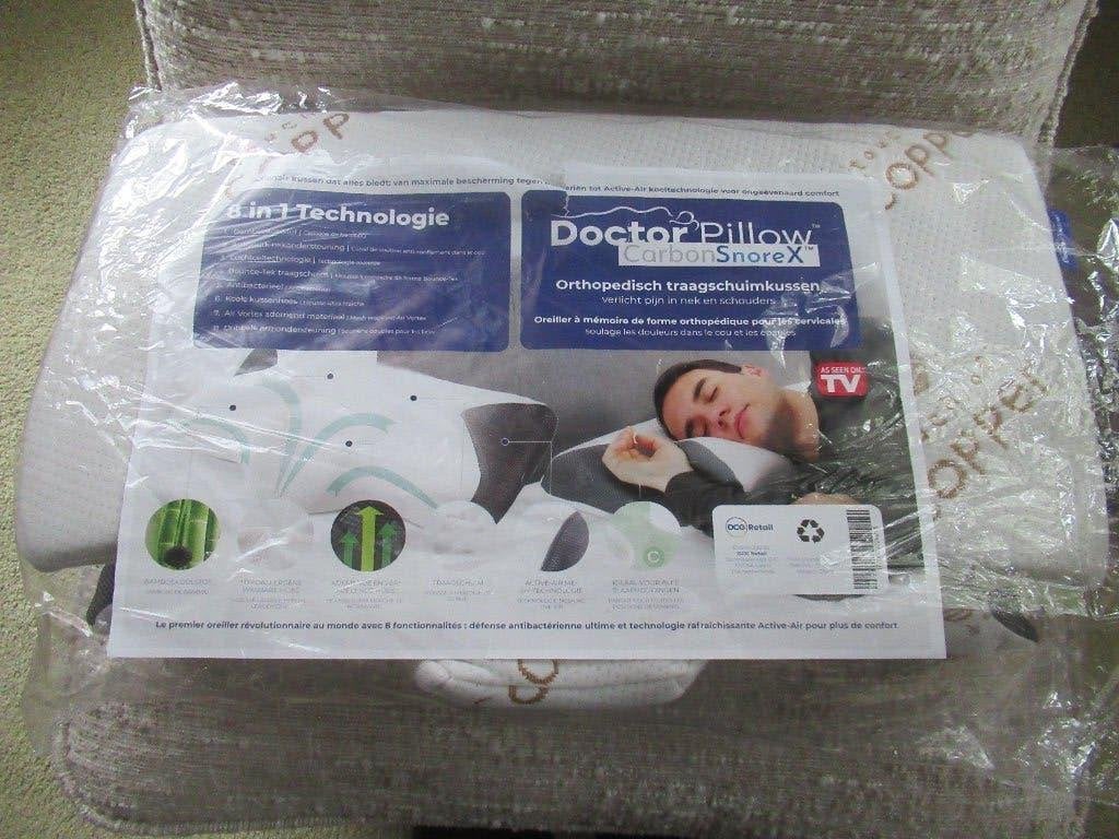 Doctor Pillow CarbonSnorex / anti snurk kussen, nieuw, Ophalen of Verzenden, Nieuw, Overige typen