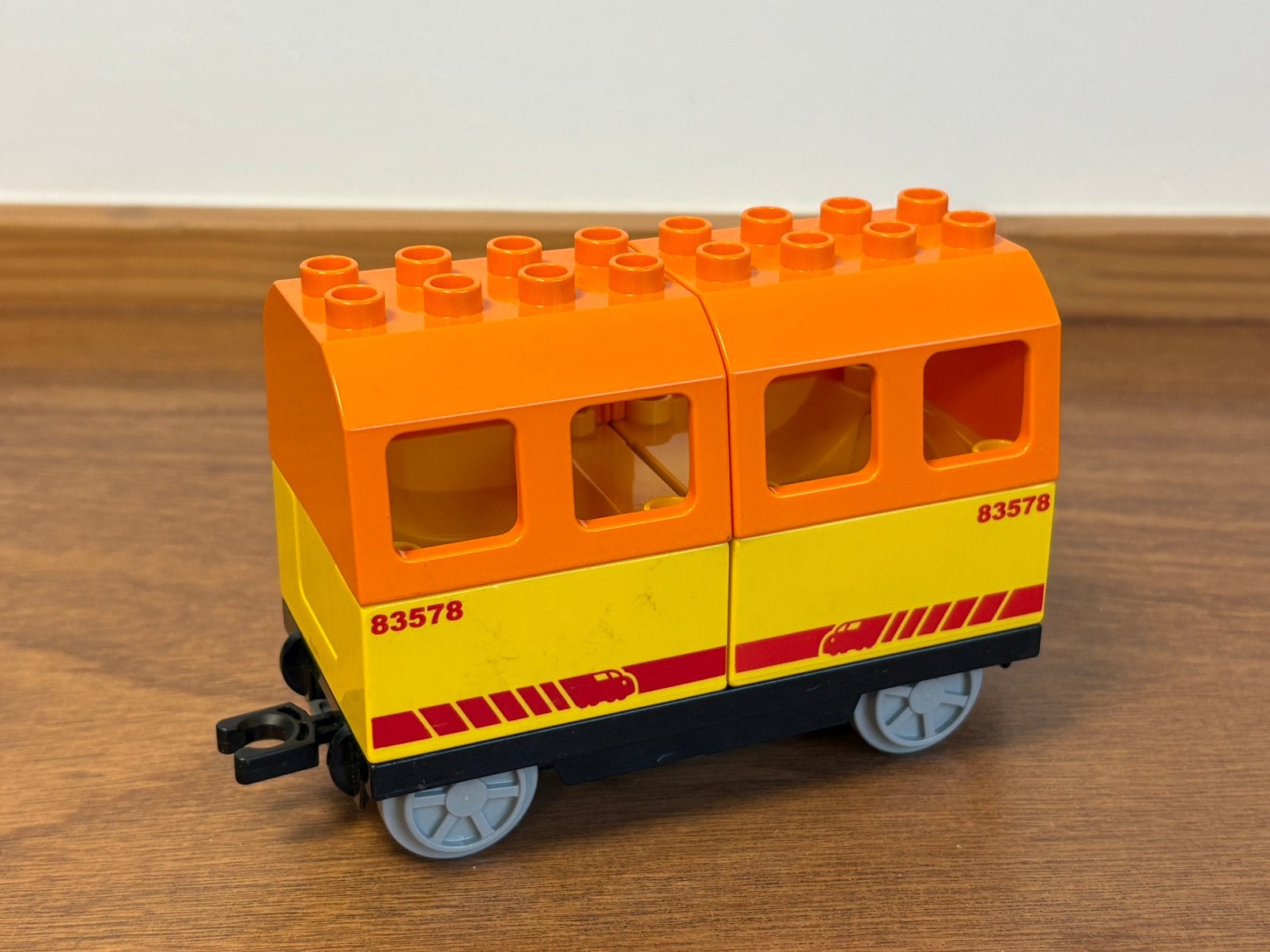 Duplo trein wagon 4, Ophalen of Verzenden, Zo goed als nieuw, Duplo