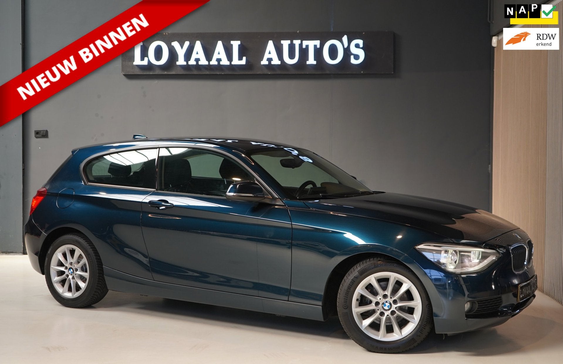 BMW 1-serie 116i EDE Executive | NAVI | AIRCO | PDC | ELEK.R, Auto's, 1-Serie, Gebruikt, Euro 6, 4 cilinders