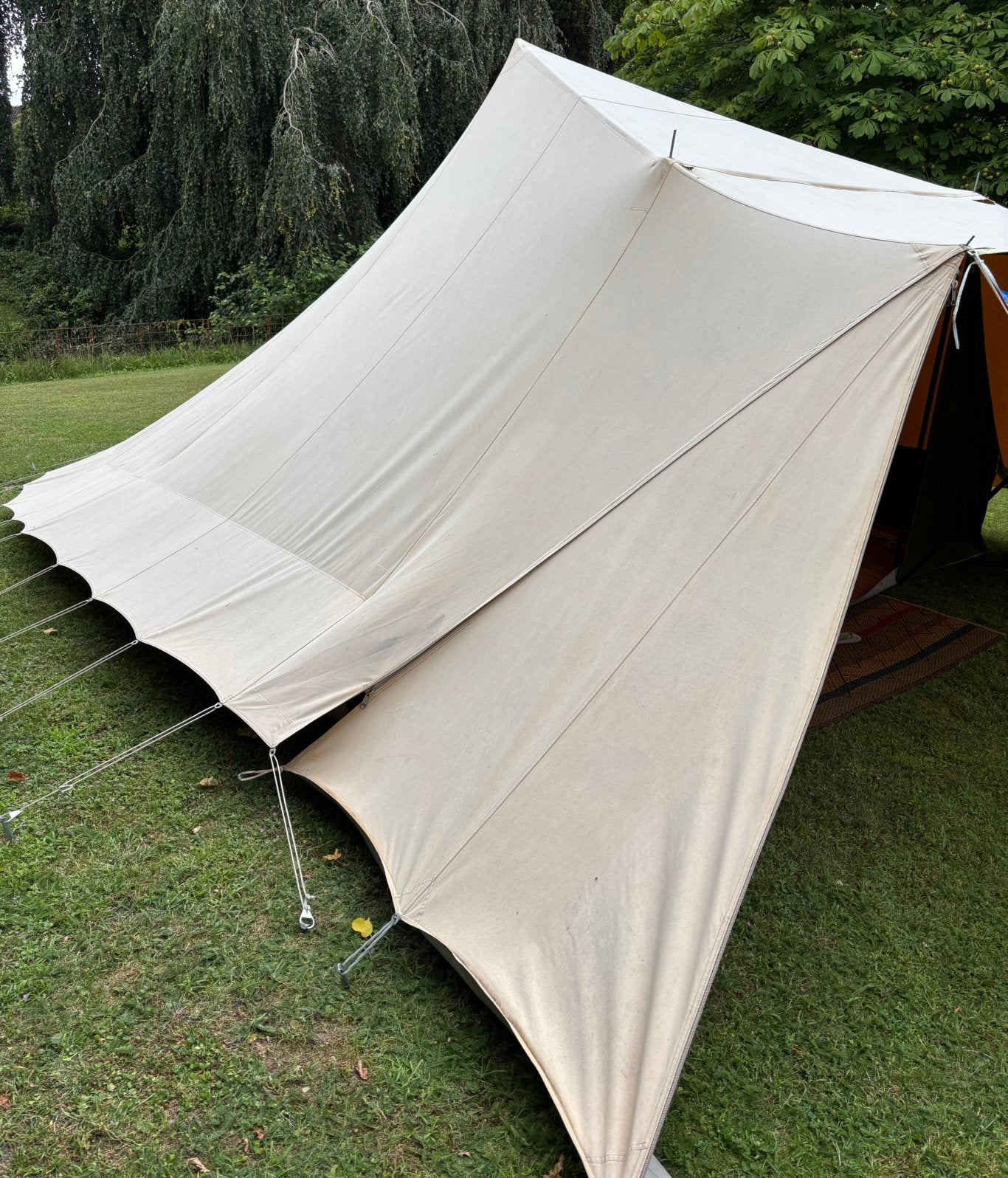 De Waard Tent Albatros - helemaal compleet met extra luifels, Caravans en Kamperen, Tenten, tot en met 6, Gebruikt, Ophalen