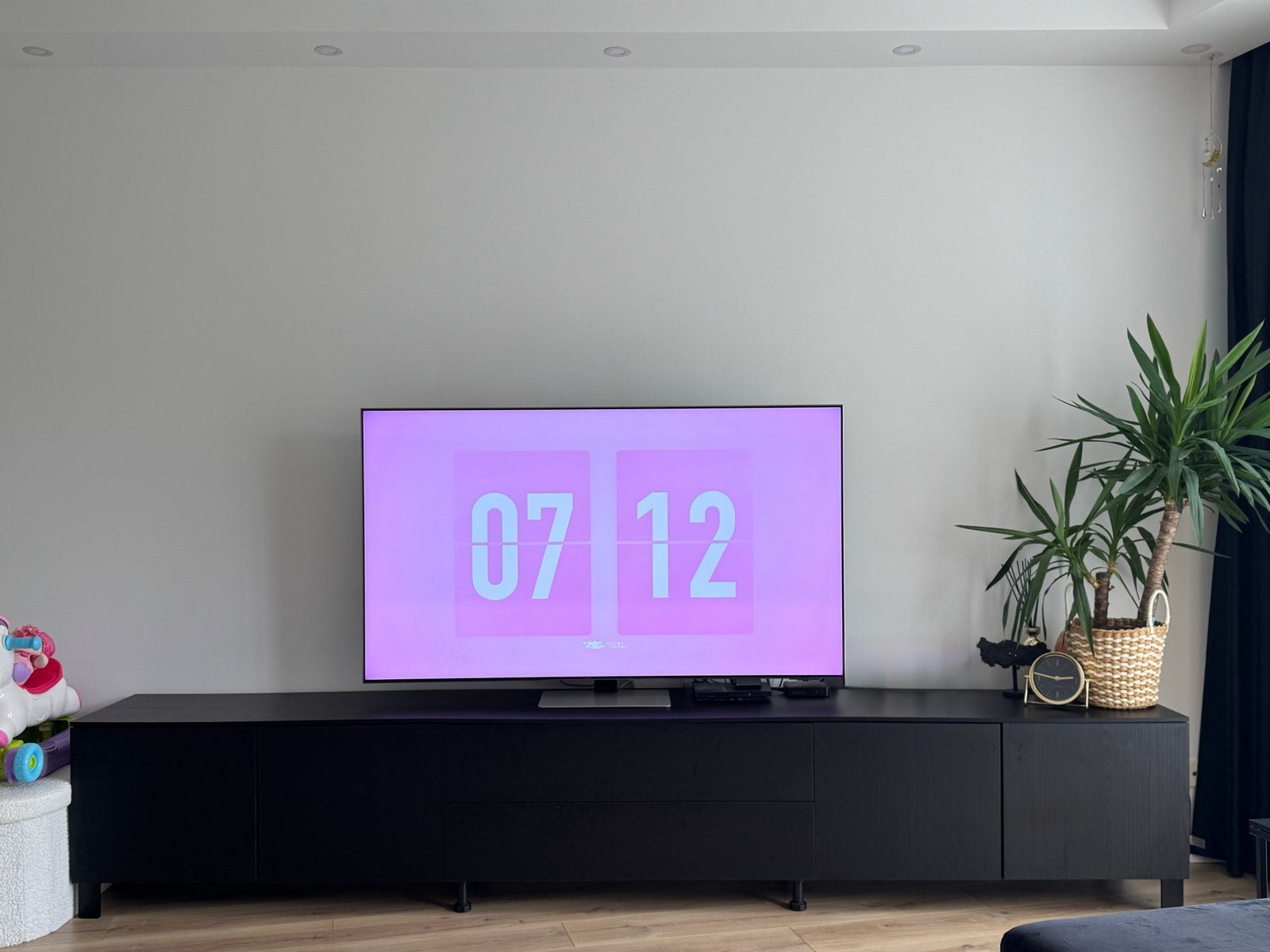 Zen Lifestyle Libra Modern TV-meubel 309 cm, Ophalen, Zo goed als nieuw, 200 cm of meer, Minder dan 100 cm