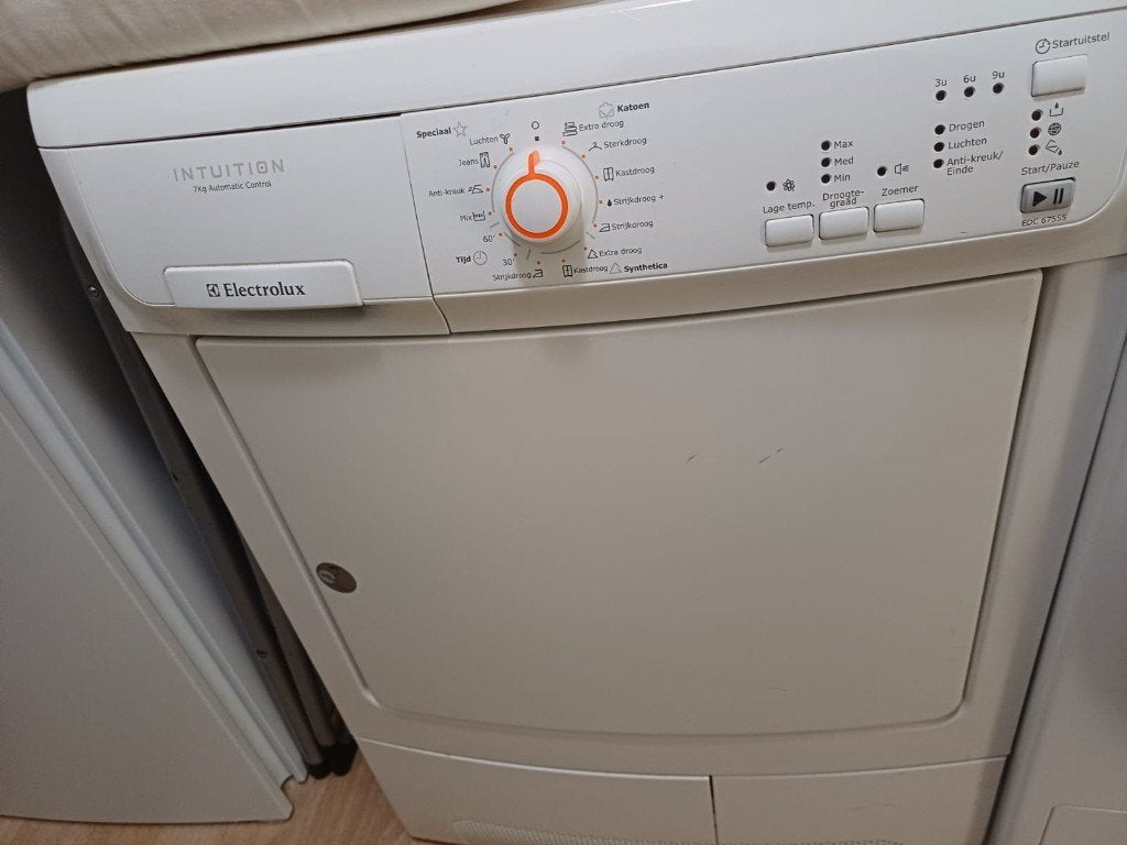 Electrolux droger en Miele wasmachine