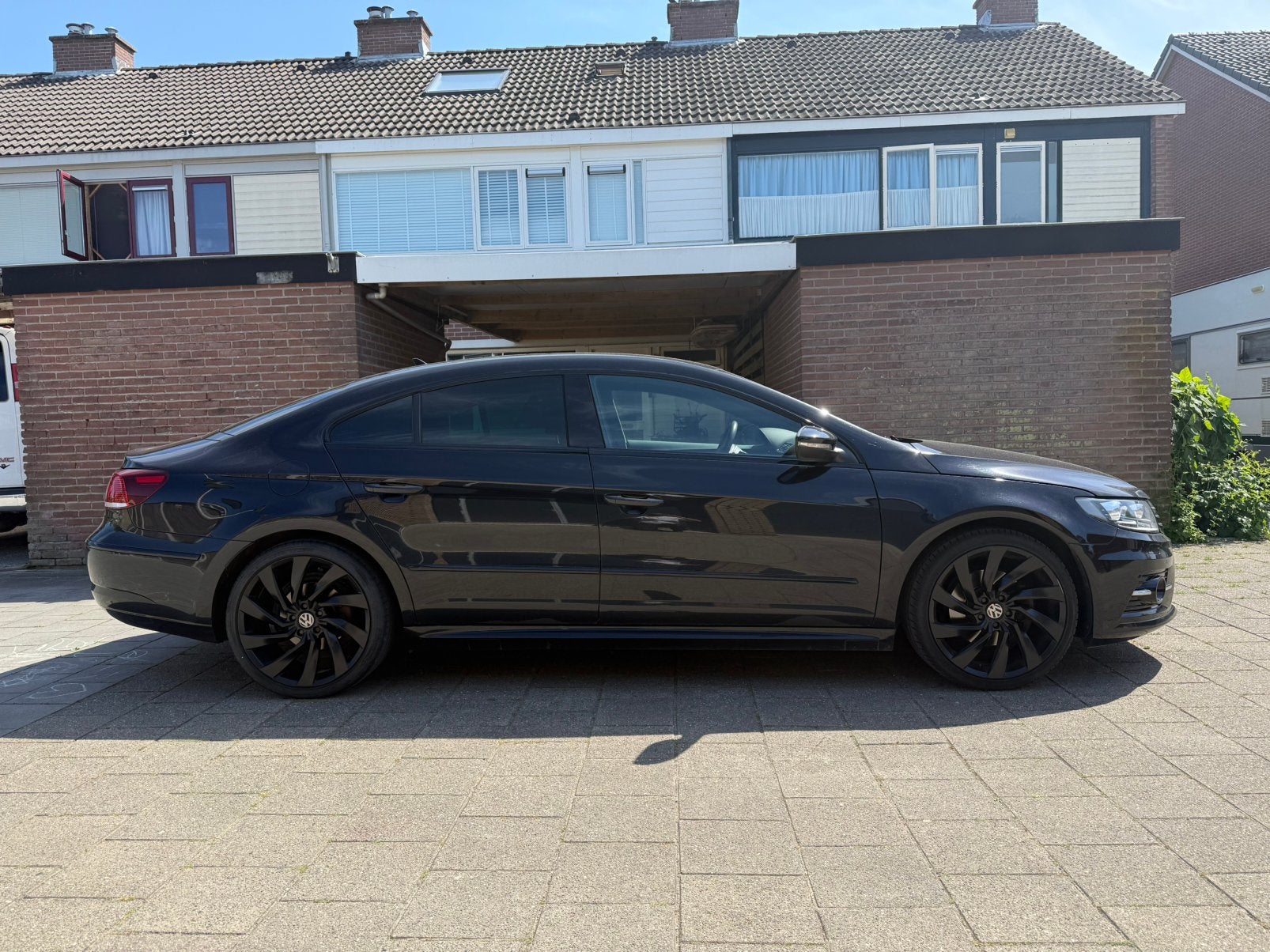 Volkswagen Passat CC 1.4 TSI 150pk 2016 Zwart, Auto's, Passat CC, Zwart, 4 cilinders, Zwart