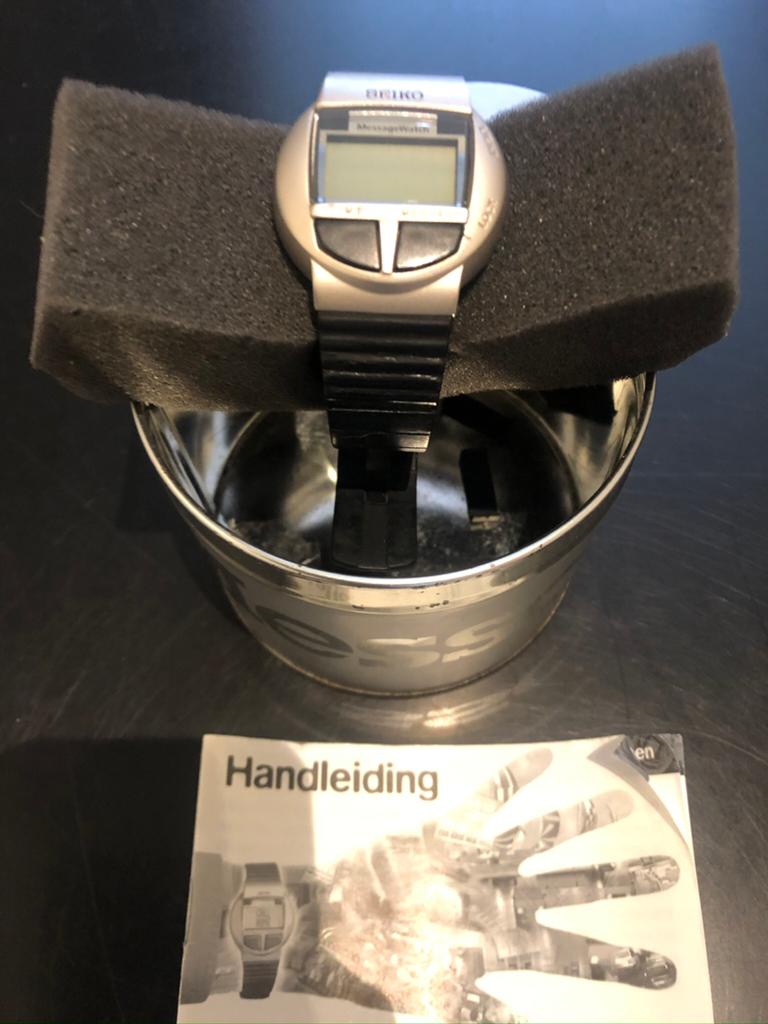 Seiko MassageWatch (alles orgineel), Ophalen of Verzenden, Overige materialen, Polshorloge, Seiko