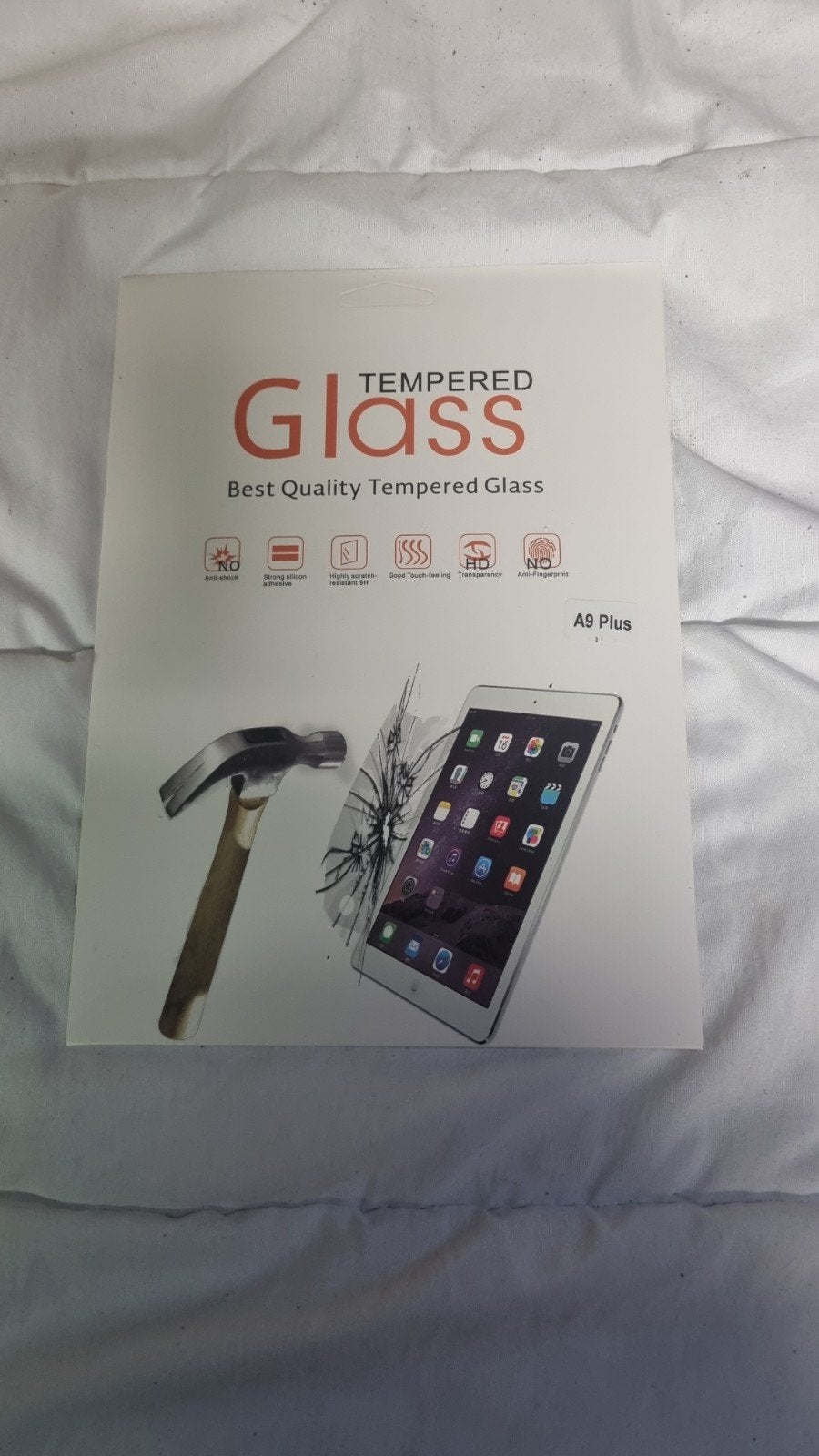 Nieuw Tempered Glass Screenprotector voor A9 Plus, Ophalen of Verzenden, Nieuw