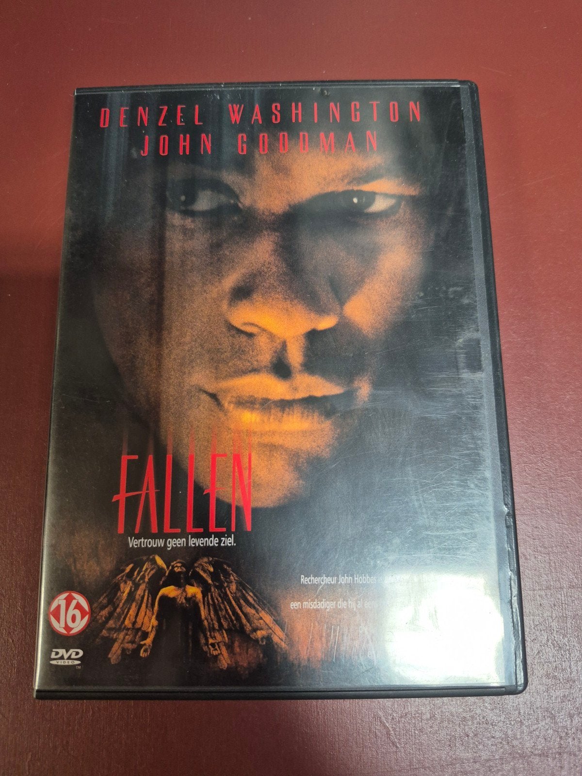 Fallen DVD - Denzel Washington - Thriller, Vanaf 16 jaar, Ophalen of Verzenden, Gebruikt, Bovennatuurlijke thriller