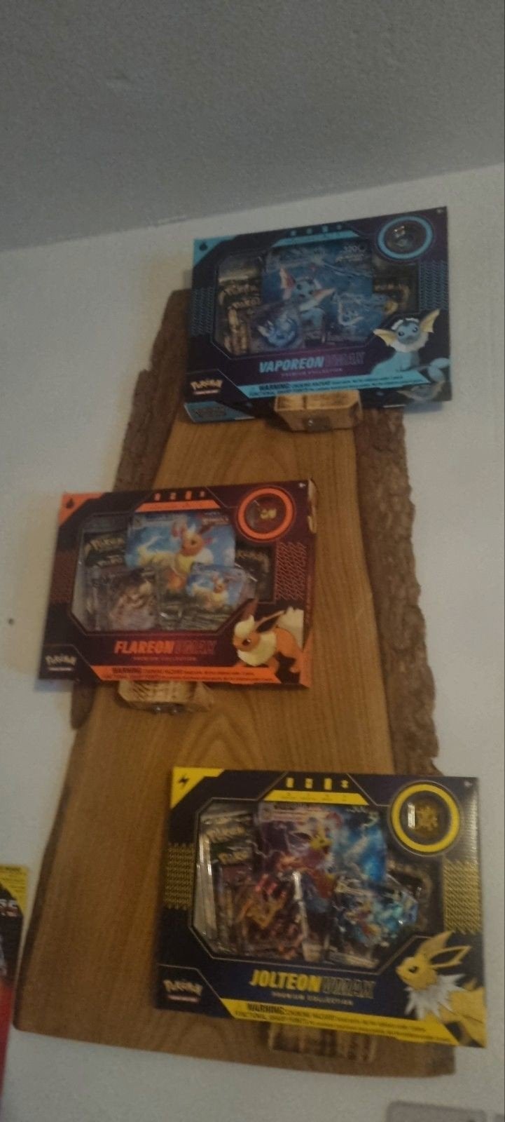 Pokémon Vaporeon, Flareon, Jolteon VMAX Premium Collectie, Ophalen of Verzenden, Nieuw