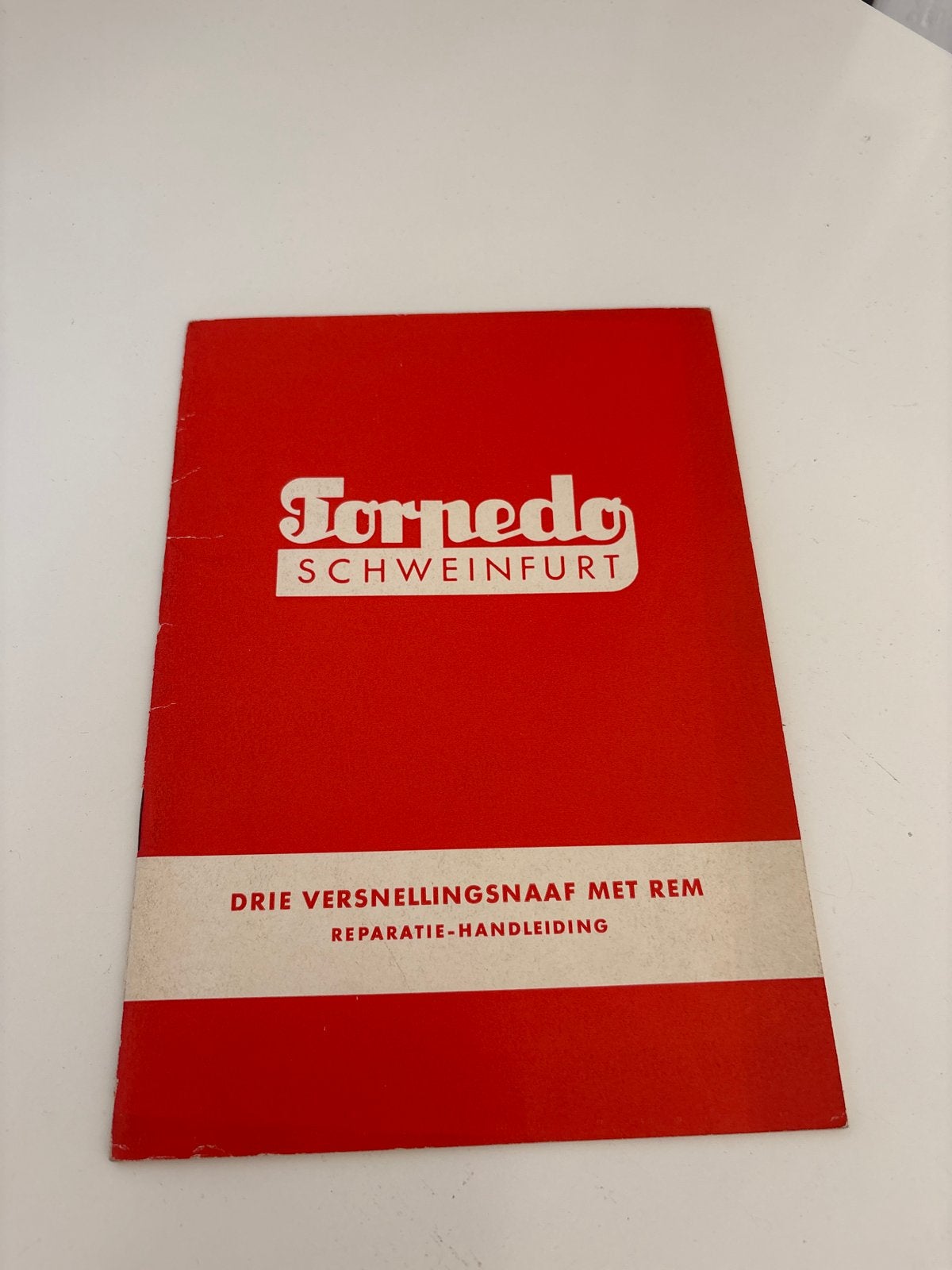Torpedo Schweinfurt Drie Versnellingsnaaf Reparatiehandleidi, Ophalen of Verzenden, Gebruikt