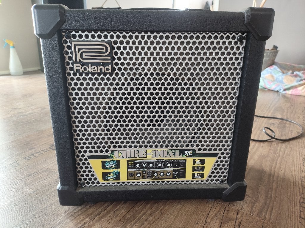 roland cube-20XL in nieuwstaat, Muziek en Instrumenten, Ophalen, Zo goed als nieuw, Gitaar, Minder dan 50 watt