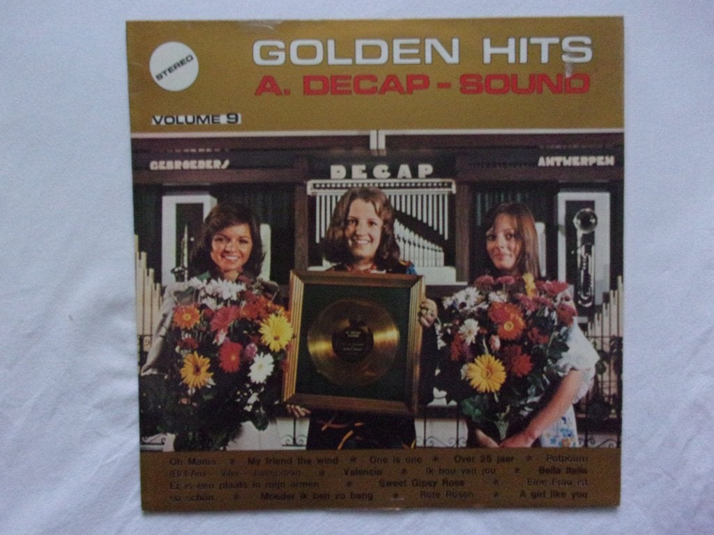 A decap sound - Golden hits vol 9 LP, Cd's en Dvd's, Vinyl | Verzamelalbums, Ophalen of Verzenden, Gebruikt, 12 inch, LP