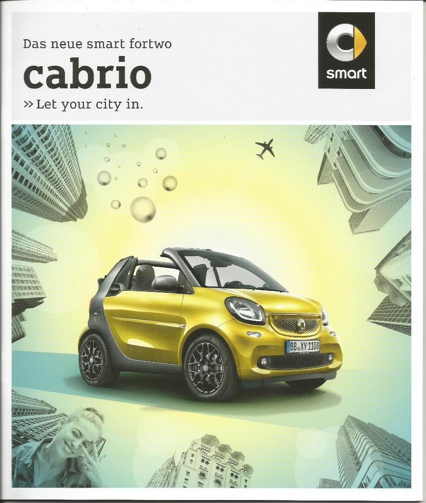 Smart For two cabriolet folder, Boeken, Ophalen of Verzenden, Zo goed als nieuw, Overige merken