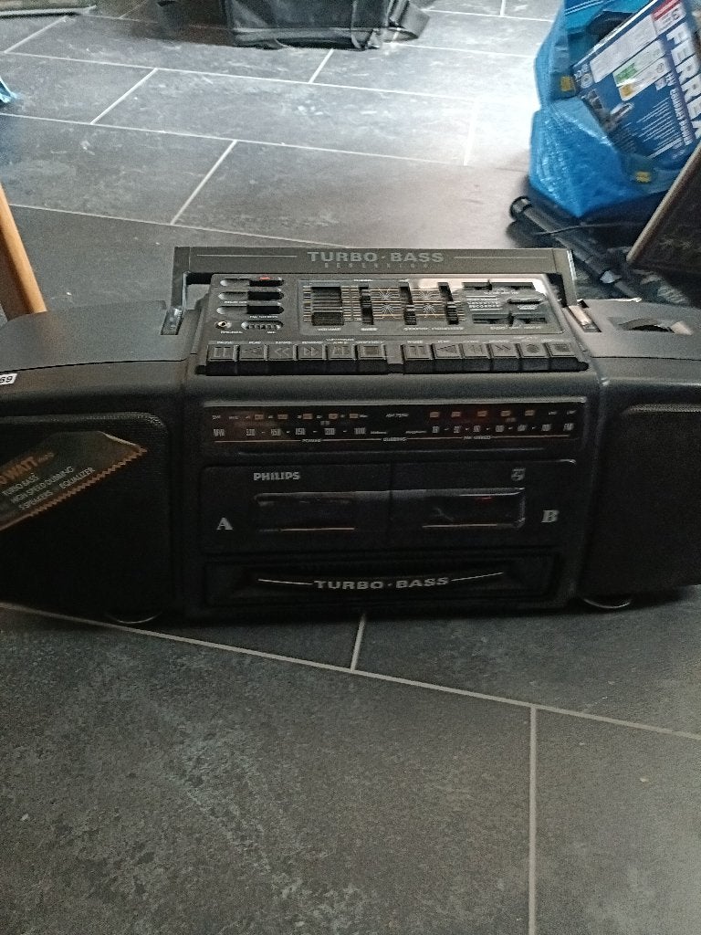 te koop philips turbo bass generator, Audio, Tv en Foto, Radio's, Verzenden, Zo goed als nieuw, Overige typen