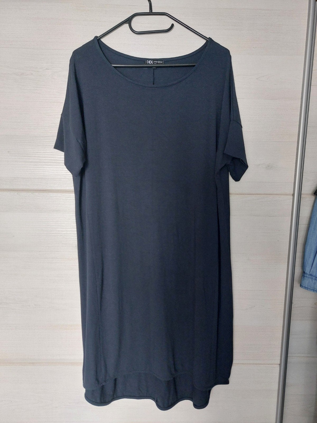 DIDI Blauw jurkje Maat S, Kleding | Dames, DIDI, Zo goed als nieuw, Knielengte, Verzenden