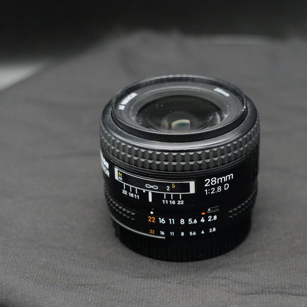 Nikon 28mm f/2.8 D, Gebruikt, Multi-coated, Nikon, Nikon F-mount