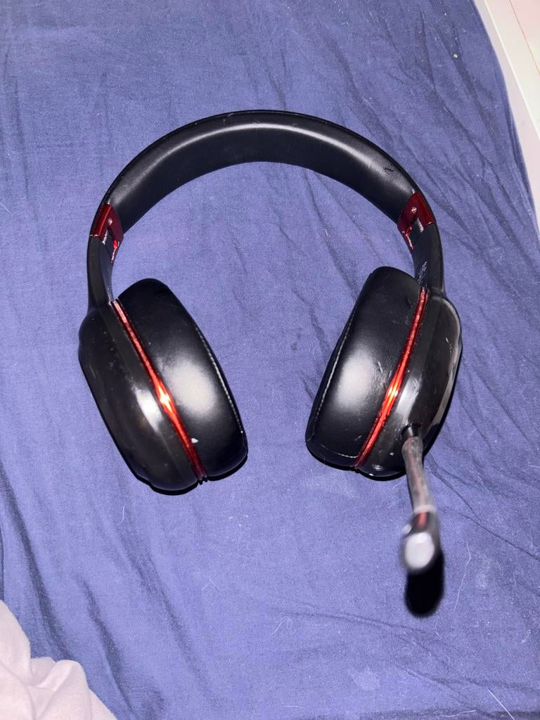 Kofire Gaming Koptelefoon met Microfoon - Zwart/Rood, Overige merken, Gebruikt, Bluetooth, Ophalen of Verzenden