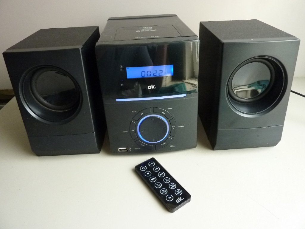 Microset met cd speler, luidsprekers & A.B., Overige merken, Gebruikt, Microset, Tuner of Radio