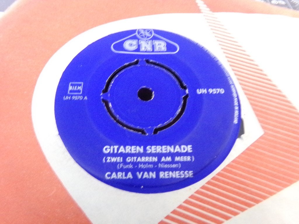 Carla Van Renesse – Gitaren Serenade / De Taal Liefde - 1962, Ophalen of Verzenden, Gebruikt, Nederlandstalig