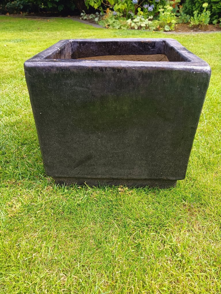 Bloempot, Tuin en Terras, Ophalen, Gebruikt, Vierkant, Minder dan 40 cm