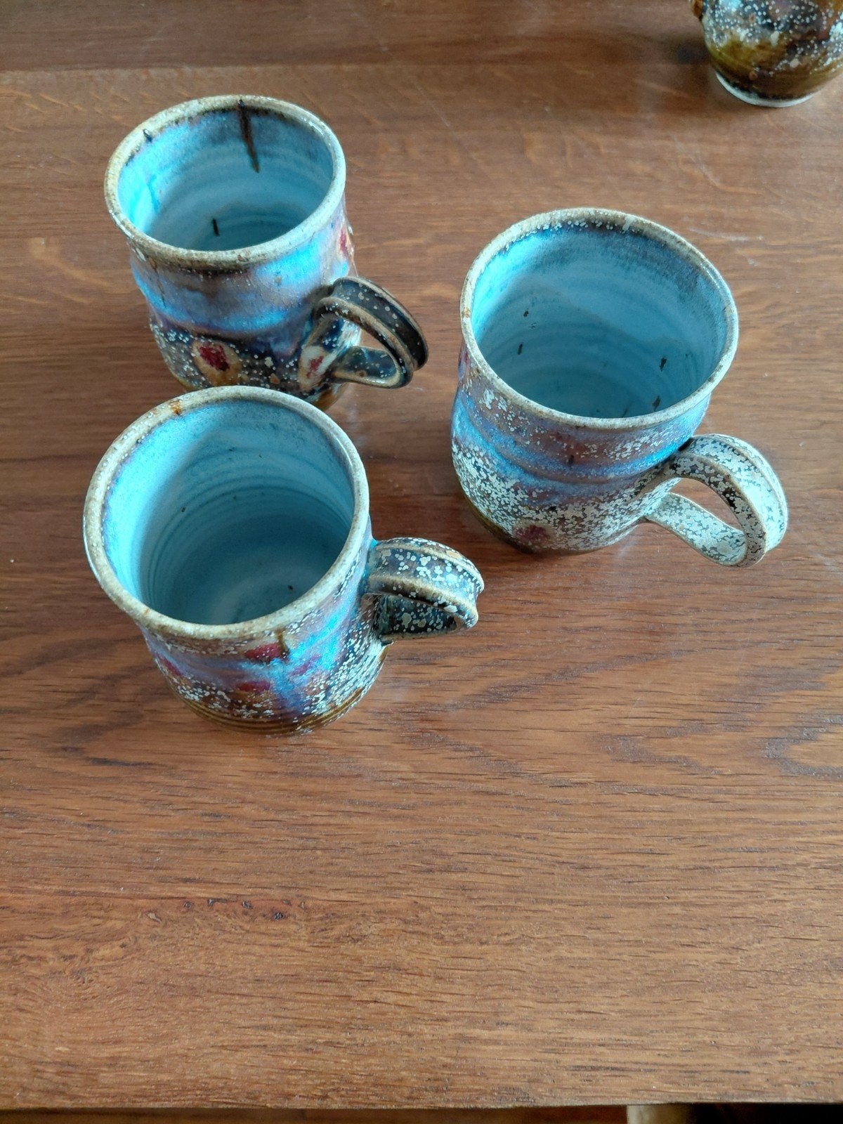 3 koffiekopjes Han Boerrigter krramiek handgemaakt, Antiek en Kunst, Ophalen of Verzenden