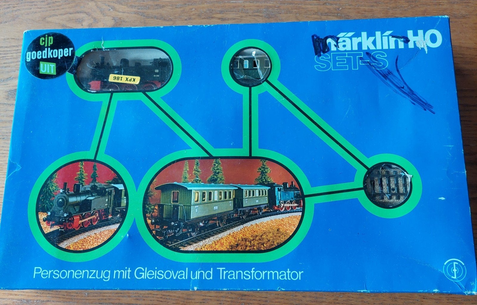 Vintage MÄRKLIN HO Set-S Personenzug, Startset modeltrein, Ophalen
