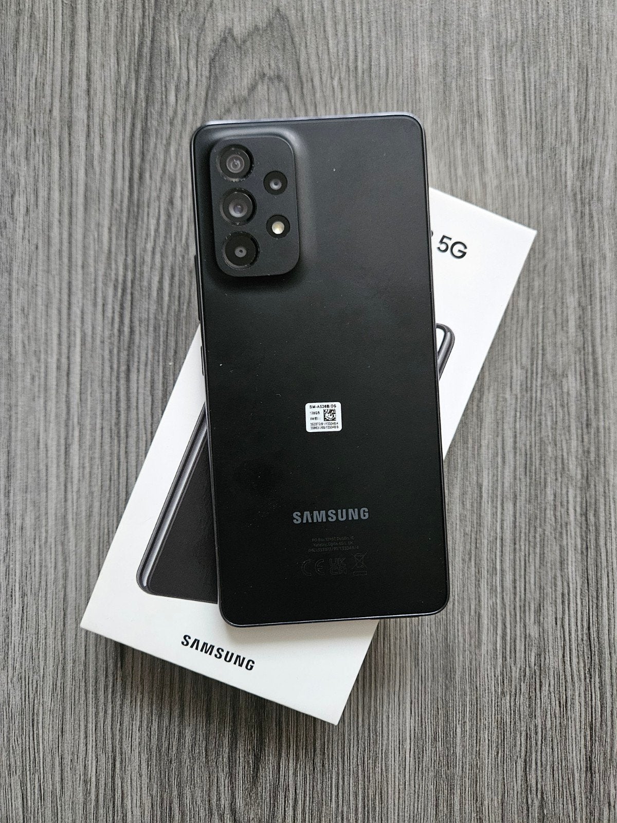 Samsung Galaxy A en S Series, Ophalen, Zwart, Touchscreen, Zo goed als nieuw