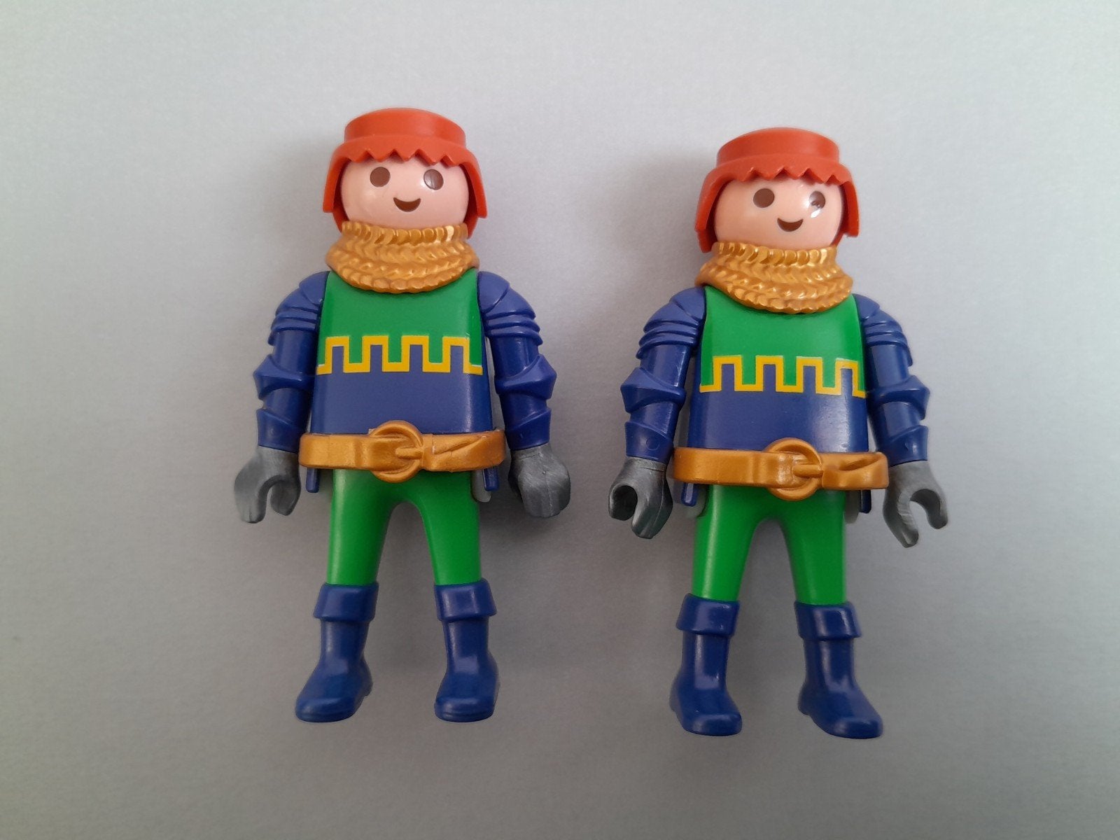 Playmobil groene ridders, Ophalen of Verzenden, Zo goed als nieuw, Los playmobil