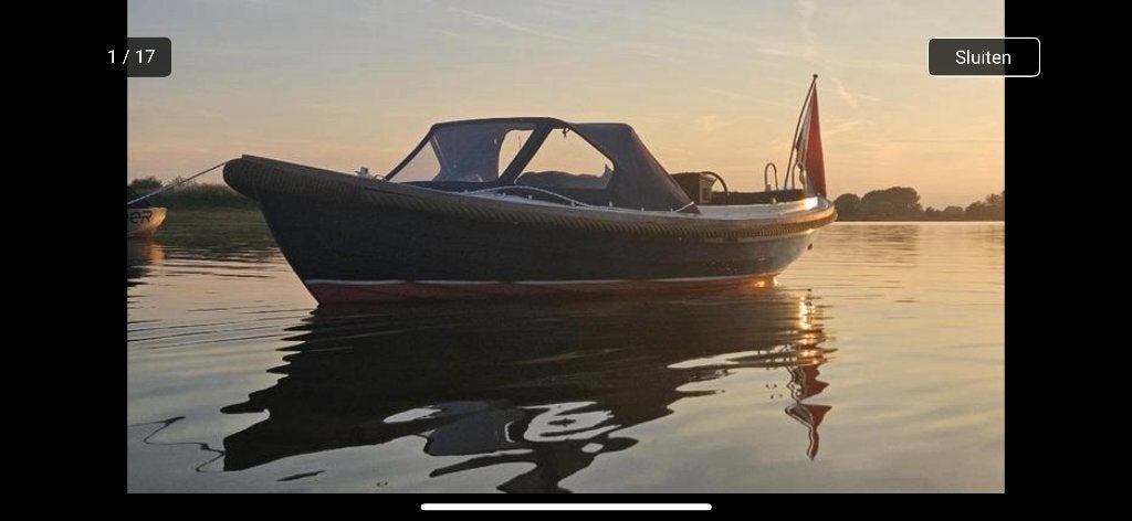 Langweerder sloep 650, Watersport en Boten, Sloepen, Gebruikt, Reddingssloep, Overige merken, Afdekzeil, Anker, Antifouling, Bilgepomp