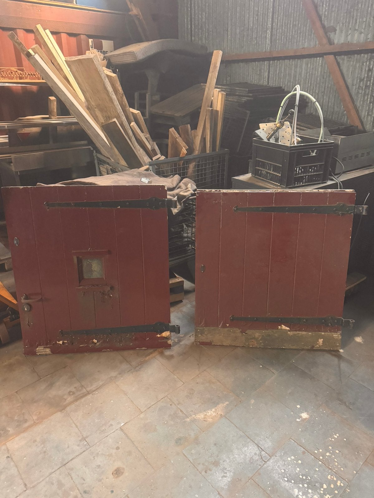 Garage deuren, Ophalen, 120 cm of meer, Garagedeur, Zo goed als nieuw