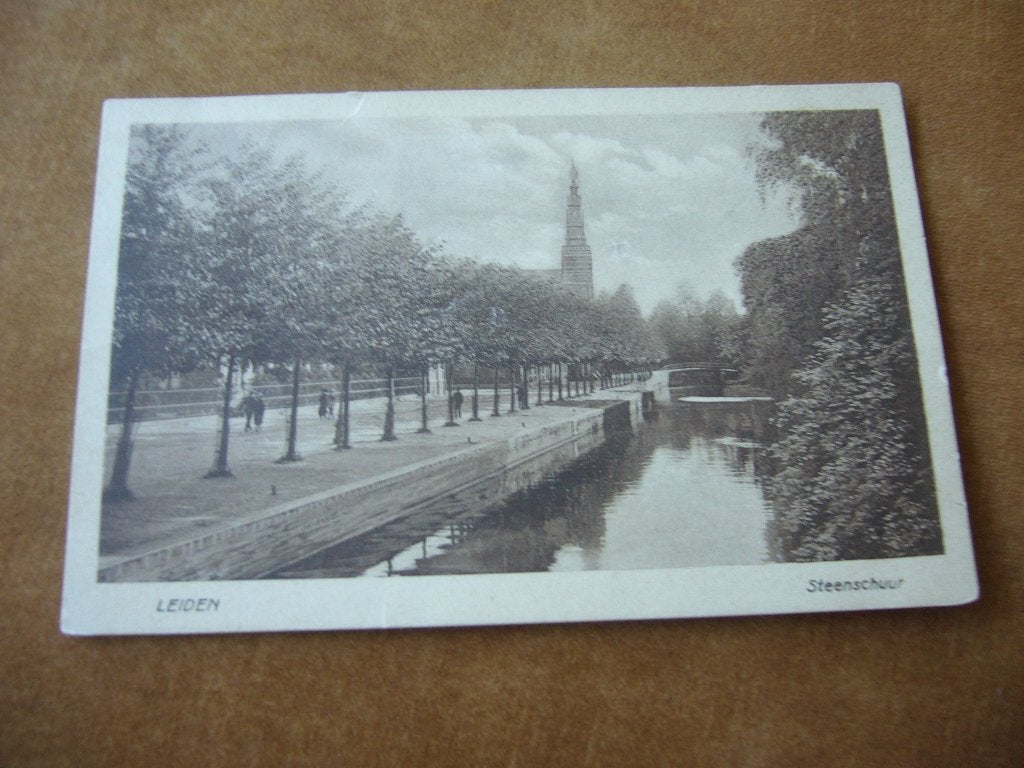 LEIDEN  =  STEENSCHUUR, Verzenden, Voor 1920, Ongelopen, Zuid-Holland