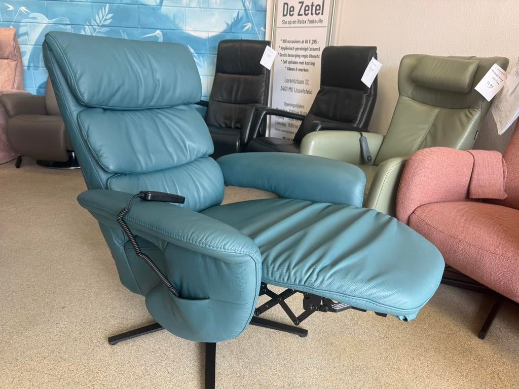 Nieuw !Meubelzorg Fameux XL sta op fauteuil relax stoel, Nieuw, Leer, Ophalen of Verzenden, Gratis bezorging regio Utrecht ophalen met korting
