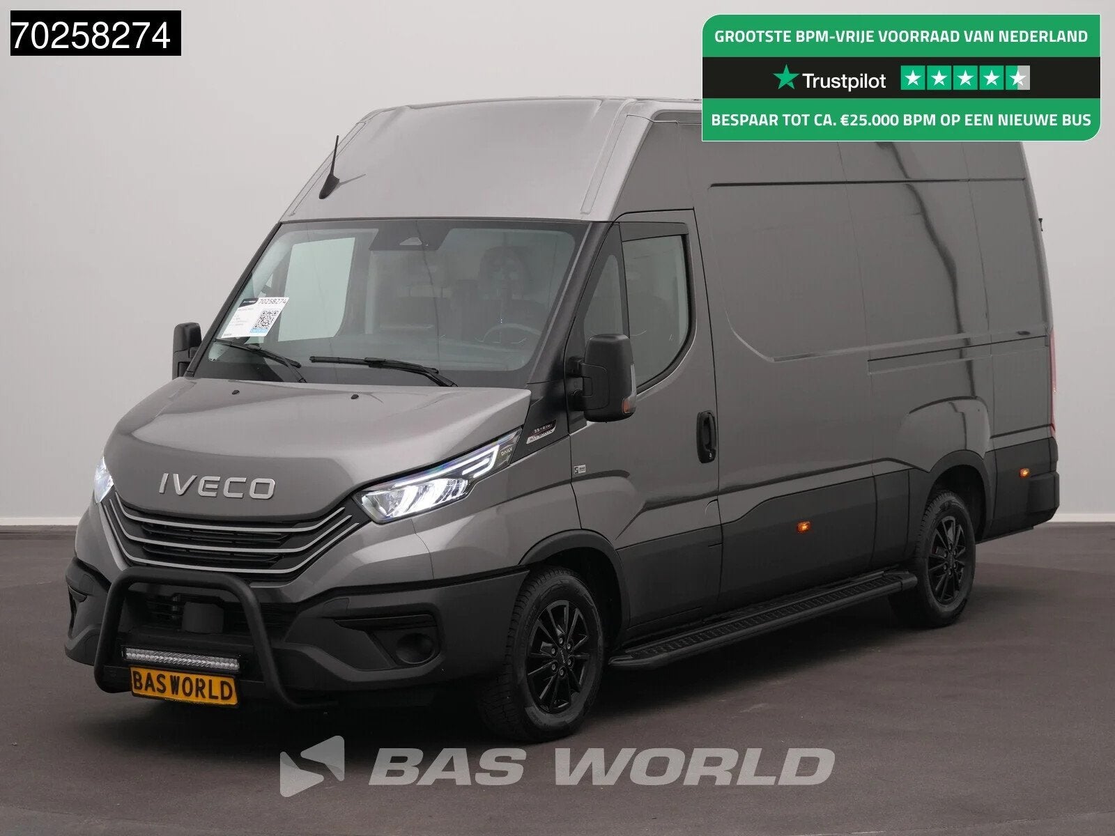 Iveco Daily 35S21 BPM VRIJ! 3.0L Black Edition Automaat 210P, Automaat, Stof, Euro 6, 4 cilinders